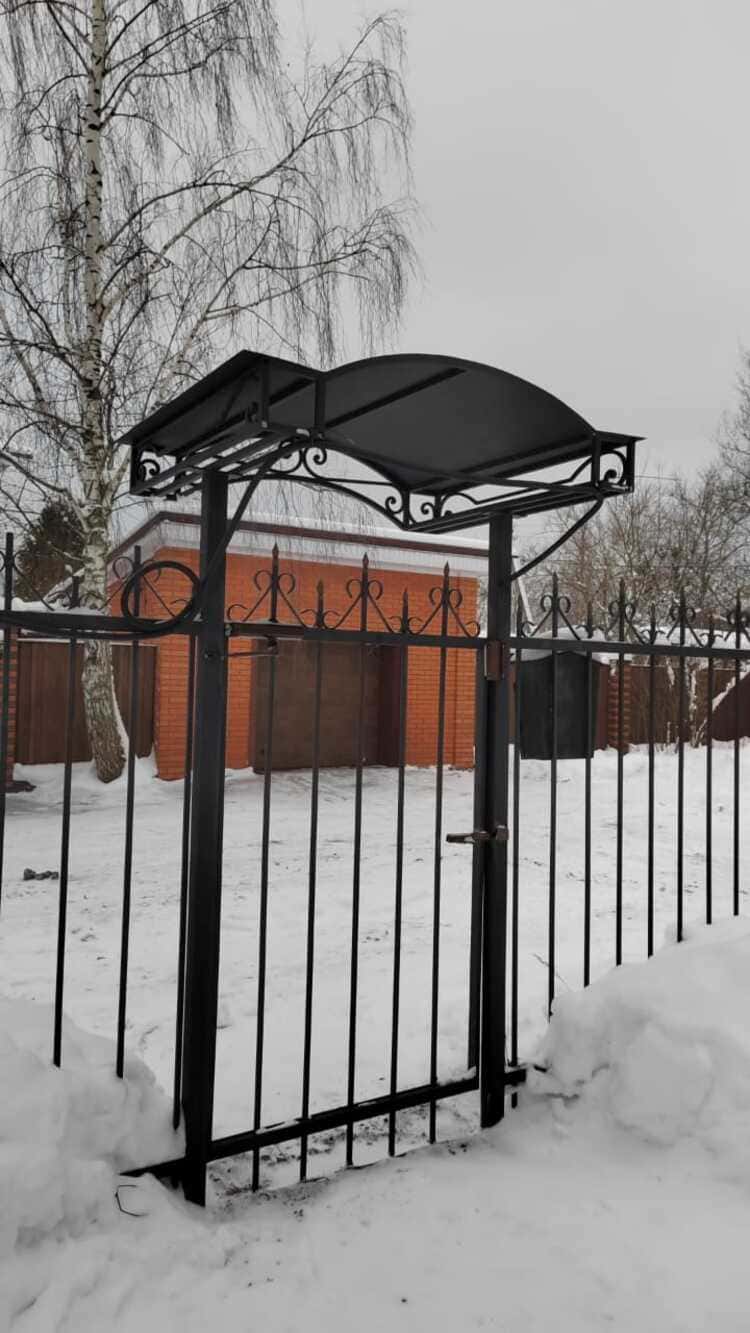 Открывающиеся ворота Домодедово